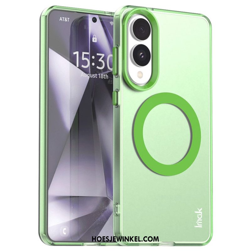 Hoesje Samsung Galaxy S25 5g Edge Magsafe-compatibel Imak Bescherming Hoesje