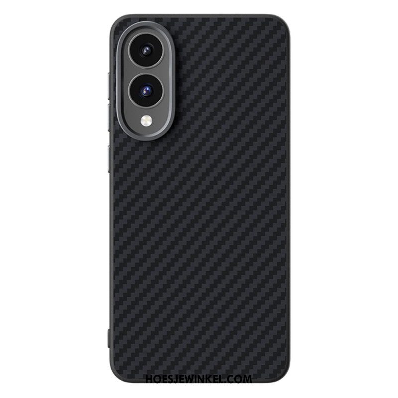 Hoesje Samsung Galaxy S25 5g Edge Magsafe-compatibel Koolstofvezel Abeel Bescherming Hoesje
