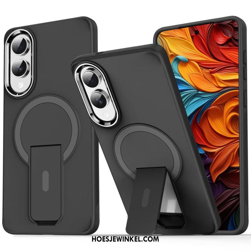 Hoesje Samsung Galaxy S25 5g Edge Magsafe-compatibel Met Standaard Bescherming Hoesje