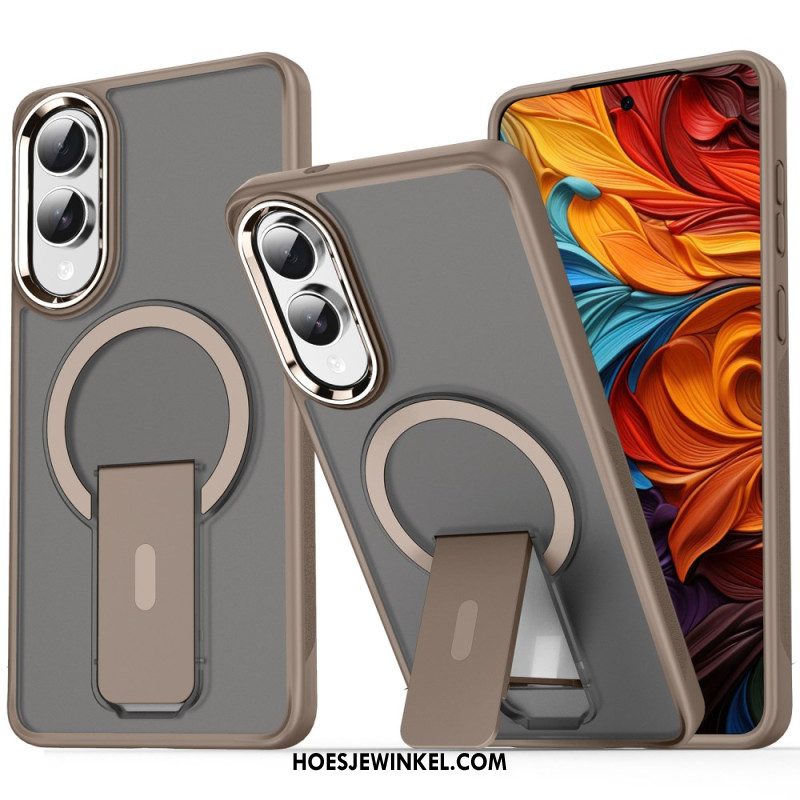 Hoesje Samsung Galaxy S25 5g Edge Magsafe-compatibel Met Standaard Bescherming Hoesje