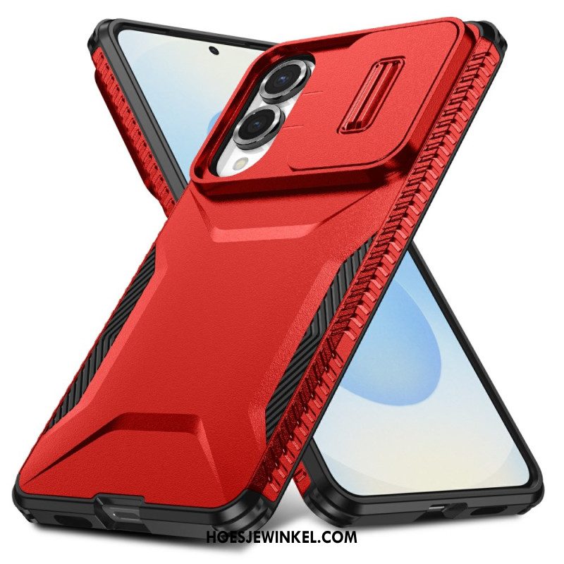 Hoesje Samsung Galaxy S25 5g Edge Robuust Metaaleffect