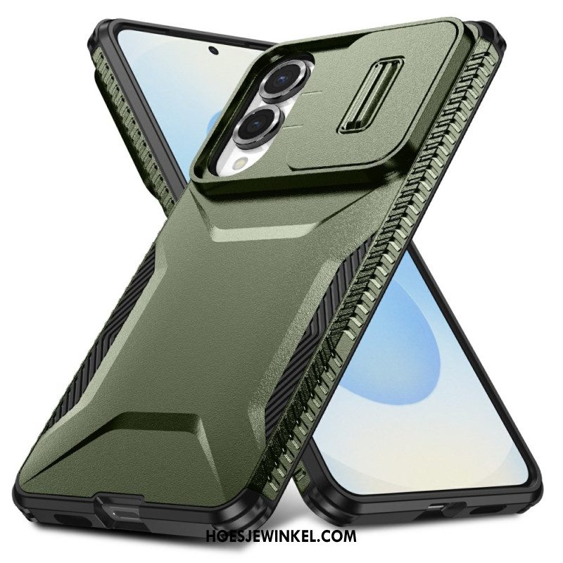 Hoesje Samsung Galaxy S25 5g Edge Robuust Metaaleffect