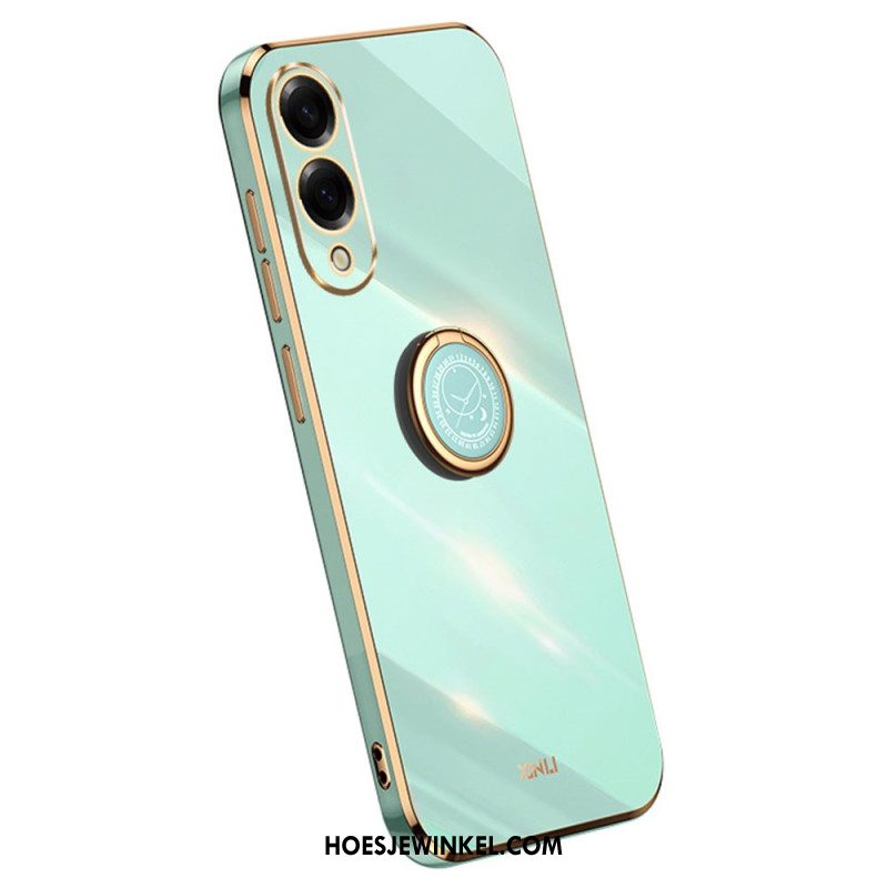 Hoesje Samsung Galaxy S25 5g Edge Xinli Ringhouder Bescherming Hoesje