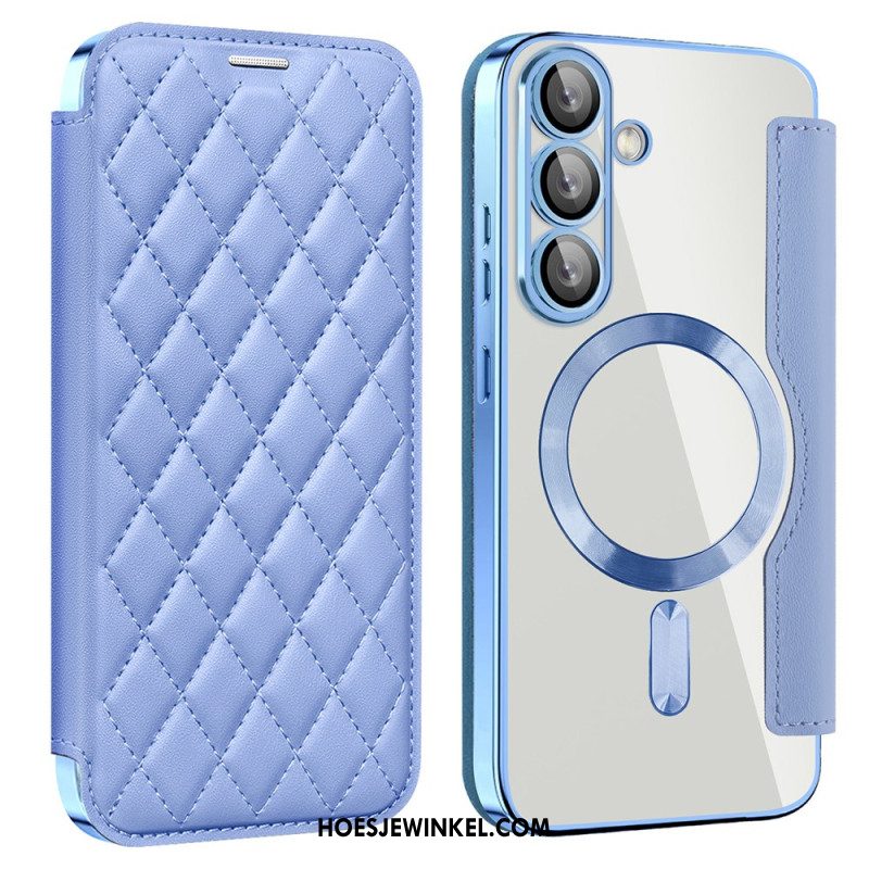 Hoesje Samsung Galaxy S25 5g Gewatteerd Compatibel Met Magsafe