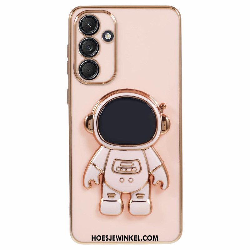 Hoesje Samsung Galaxy S25 5g Geïntegreerde Astronautenstandaard Bescherming Hoesje