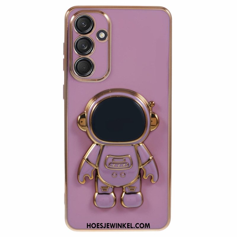 Hoesje Samsung Galaxy S25 5g Geïntegreerde Astronautenstandaard Bescherming Hoesje