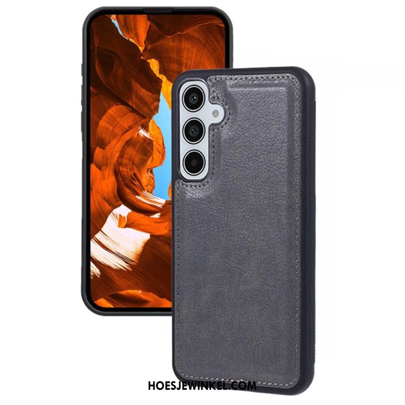 Hoesje Samsung Galaxy S25 5g Kalfsleertextuur