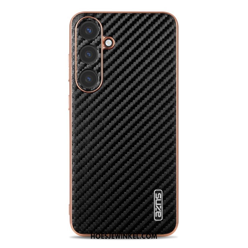 Hoesje Samsung Galaxy S25 5g Koolstofvezeltextuur