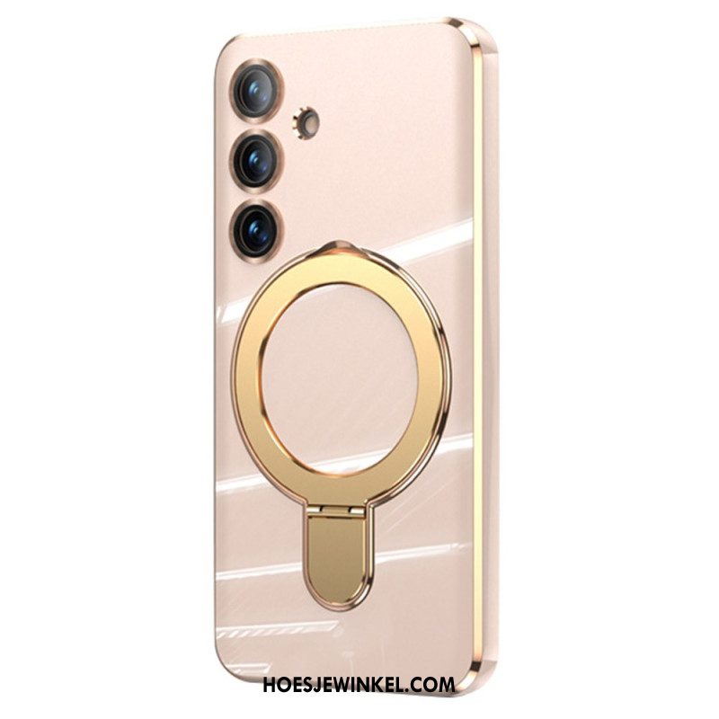 Hoesje Samsung Galaxy S25 5g Magsafe-compatibele Standaard Bescherming Hoesje