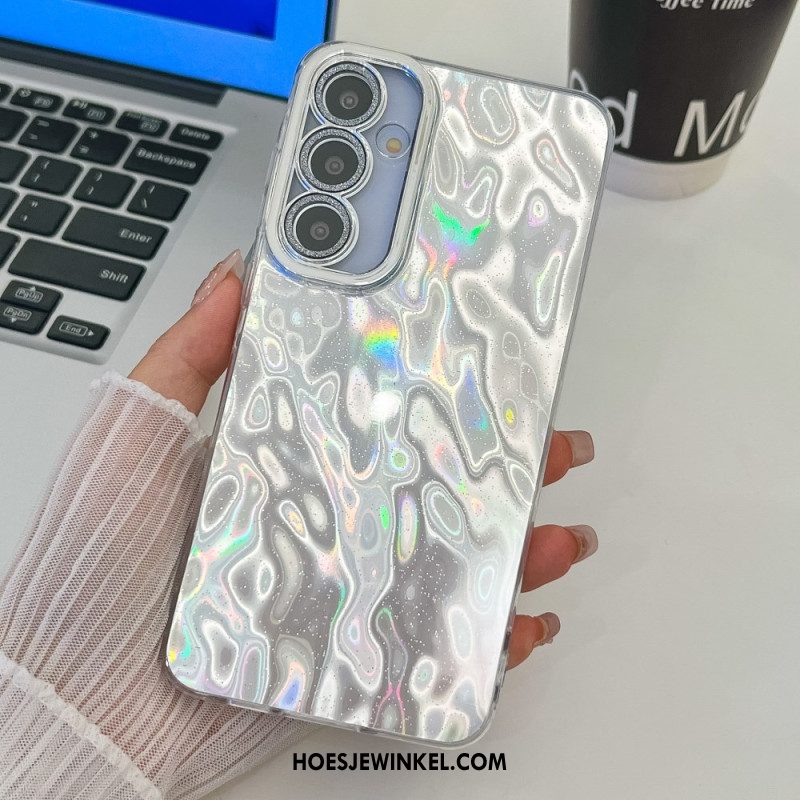 Hoesje Samsung Galaxy S25 5g Parelmoerglans Met Beschermfolie