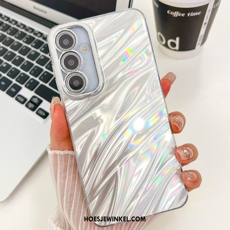 Hoesje Samsung Galaxy S25 5g Parelmoerglans Met Beschermfolie