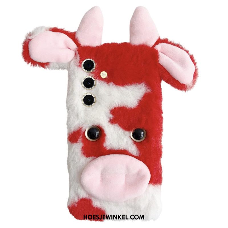 Hoesje Samsung Galaxy S25 5g Pluche Koe