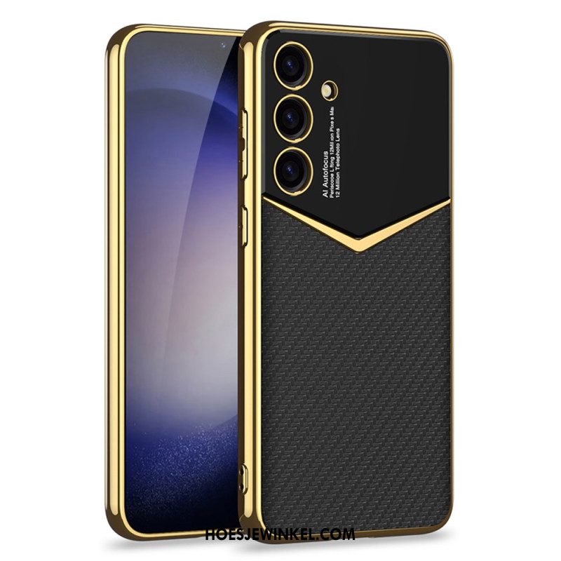 Hoesje Samsung Galaxy S25 5g Rand In Metallic Stijl