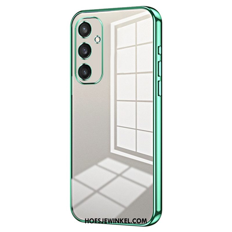 Hoesje Samsung Galaxy S25 5g Randen Met Metaaleffect