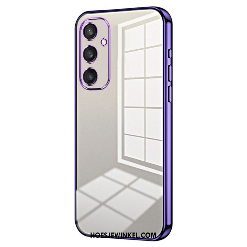 Hoesje Samsung Galaxy S25 5g Randen Met Metaaleffect