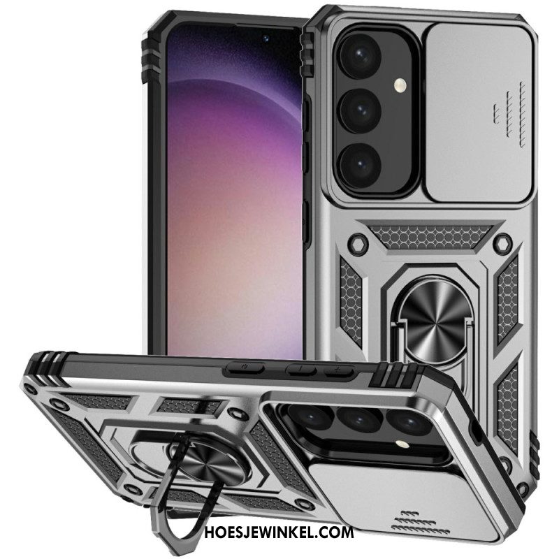 Hoesje Samsung Galaxy S25 5g Ringhouder En Lensbeschermer