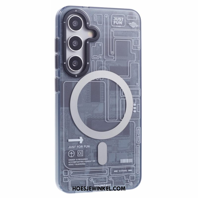 Hoesje Samsung Galaxy S25 5g Youngkit Magnetisch Bescherming Hoesje