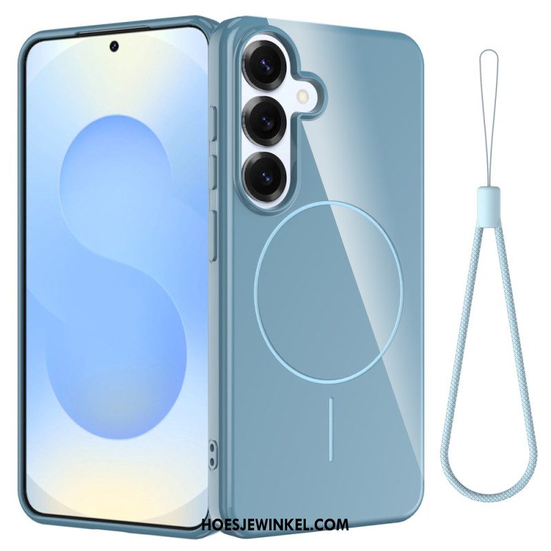 Hoesje Samsung Galaxy S25 Fe Compatibel Met Magsafe Met Polsbandje