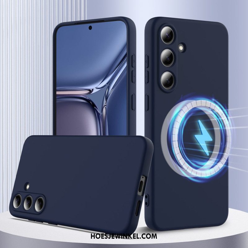 Hoesje Samsung Galaxy S25 Fe Compatibel Met Magsafe Shockproof Bescherming Hoesje