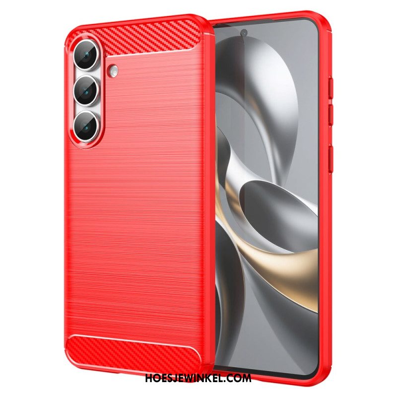 Hoesje Samsung Galaxy S25 Fe Geborsteld Koolstofvezel