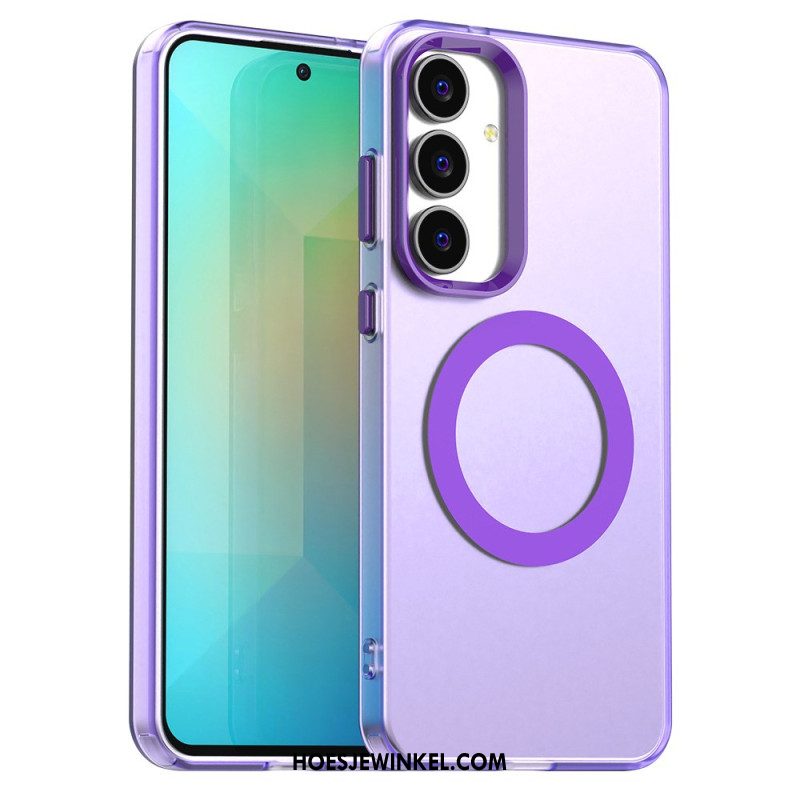Hoesje Samsung Galaxy S25 Fe Magsafe Anti-val Compatibel