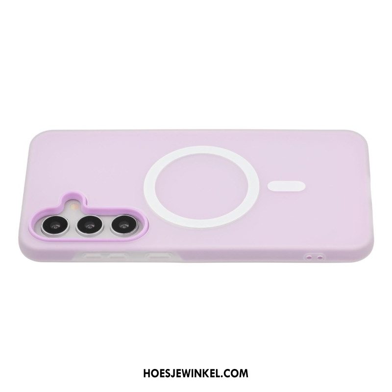 Hoesje Samsung Galaxy S25 Fe Magsafe Hybrid Met Matte Afwerking