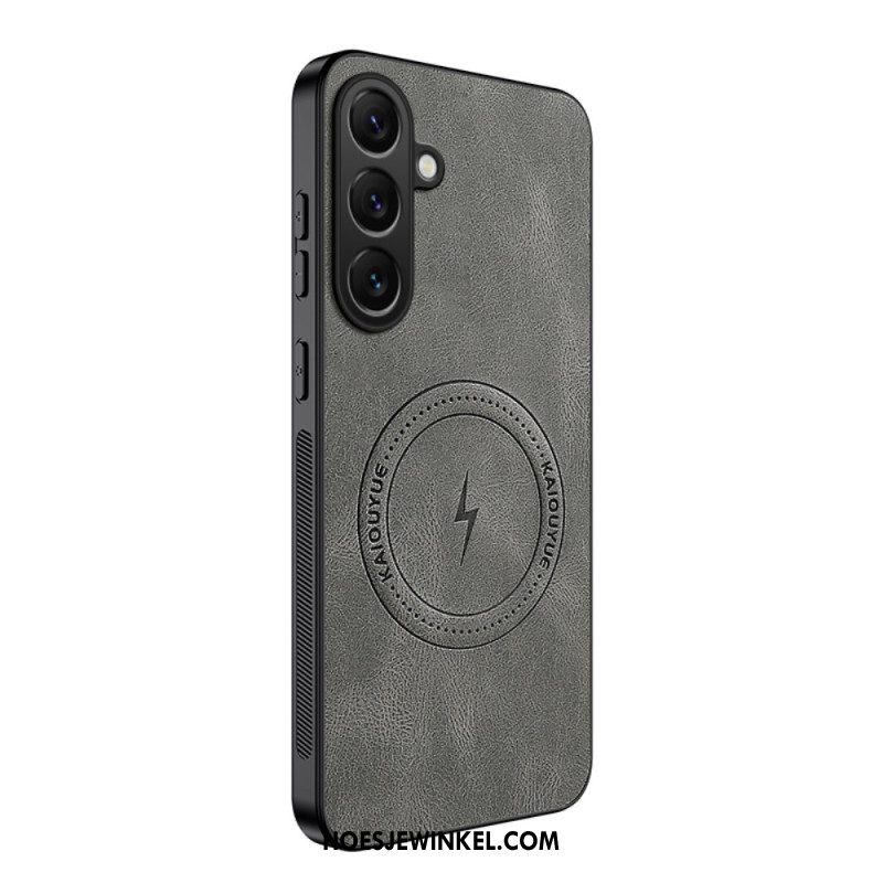 Hoesje Samsung Galaxy S25 Fe Magsafe Met Nappaleer-effect