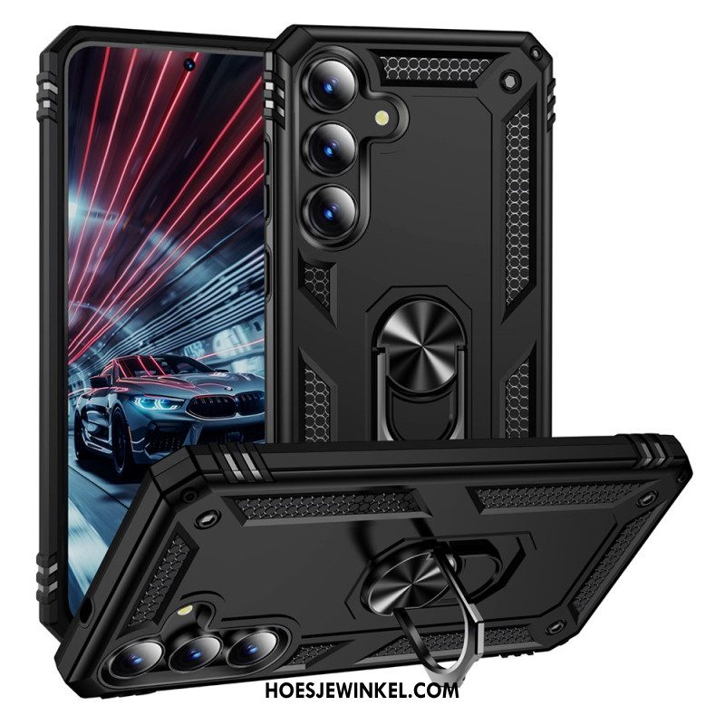 Hoesje Samsung Galaxy S25 Fe Robuust Met Draaibare Ringhouder