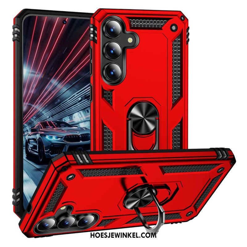 Hoesje Samsung Galaxy S25 Fe Robuust Met Draaibare Ringhouder