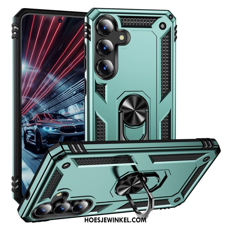 Hoesje Samsung Galaxy S25 Fe Robuust Met Draaibare Ringhouder