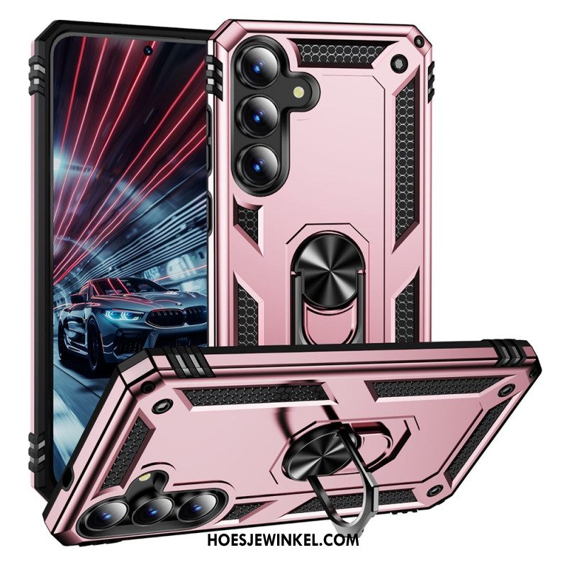 Hoesje Samsung Galaxy S25 Fe Robuust Met Draaibare Ringhouder