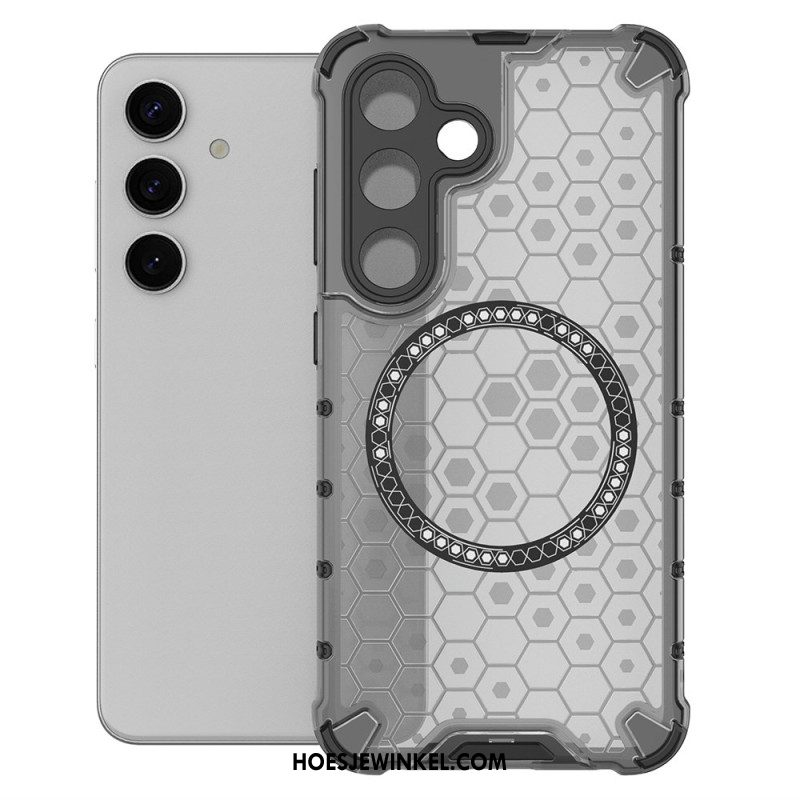 Hoesje Samsung Galaxy S25 Plus 5g Compatibel Met Magsafe Honeycomb Bescherming Hoesje