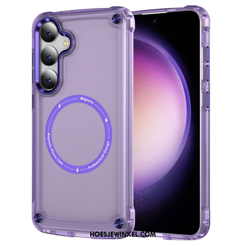 Hoesje Samsung Galaxy S25 Plus 5g Compatibel Met Magsafe-opladen