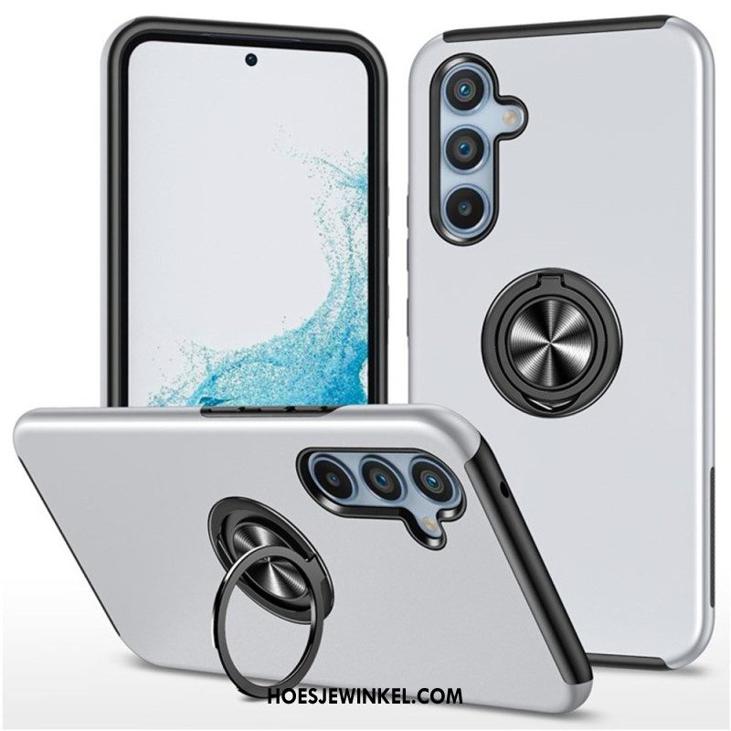 Hoesje Samsung Galaxy S25 Plus 5g Draaibare Ringhouder Bescherming Hoesje