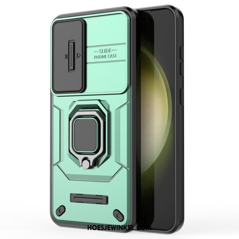 Hoesje Samsung Galaxy S25 Plus 5g Duurzame Ring Met Lensbeschermer