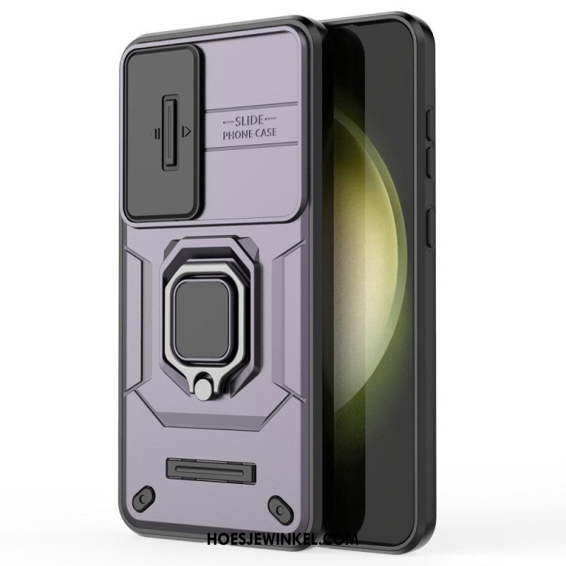 Hoesje Samsung Galaxy S25 Plus 5g Duurzame Ring Met Lensbeschermer