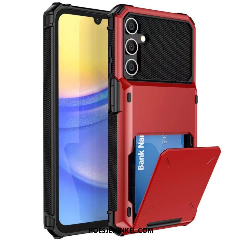 Hoesje Samsung Galaxy S25 Plus 5g Geïntegreerde Kaarthouder Bescherming Hoesje