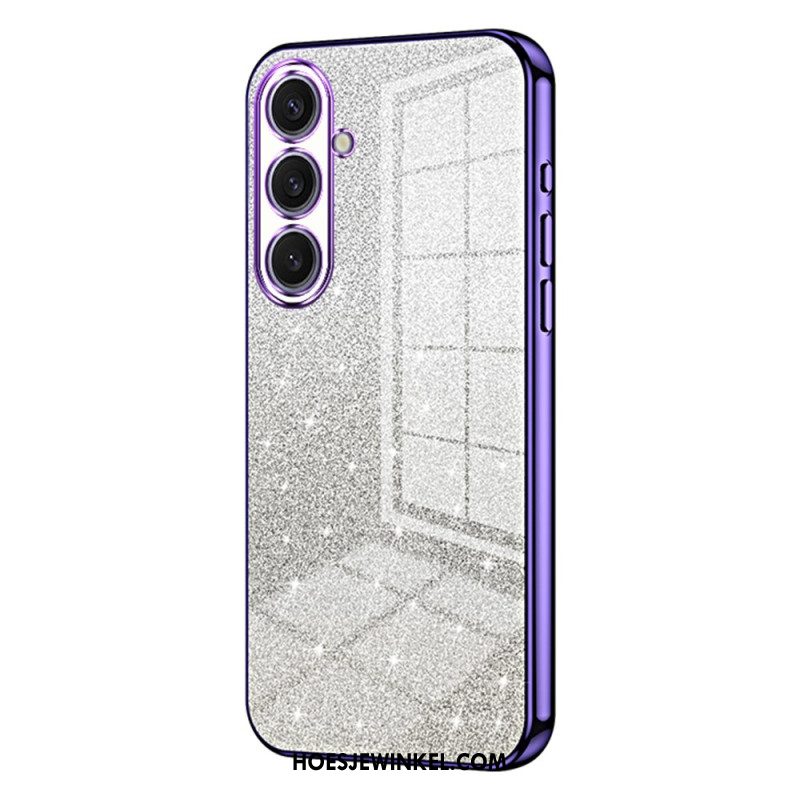 Hoesje Samsung Galaxy S25 Plus 5g Glitterachterkant