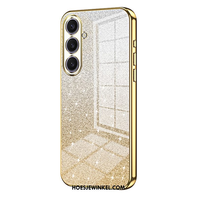 Hoesje Samsung Galaxy S25 Plus 5g Glitterachterkant