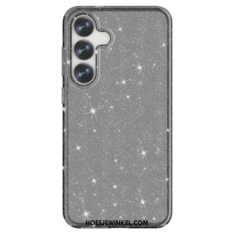 Hoesje Samsung Galaxy S25 Plus 5g Glitterdesign Bescherming Hoesje