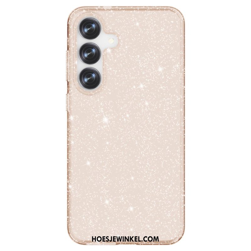 Hoesje Samsung Galaxy S25 Plus 5g Glitterdesign Bescherming Hoesje
