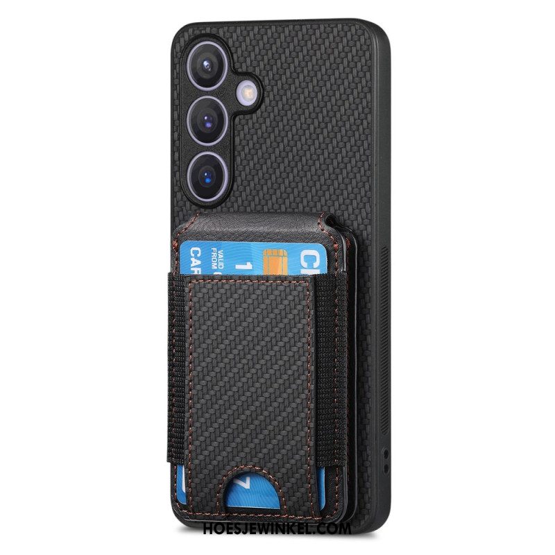 Hoesje Samsung Galaxy S25 Plus 5g Kaarthouder En Standaardontwerp Bescherming Hoesje