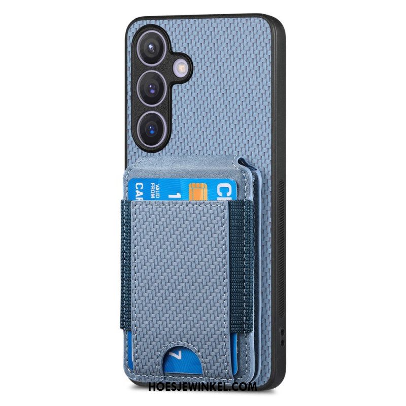 Hoesje Samsung Galaxy S25 Plus 5g Kaarthouder En Standaardontwerp Bescherming Hoesje