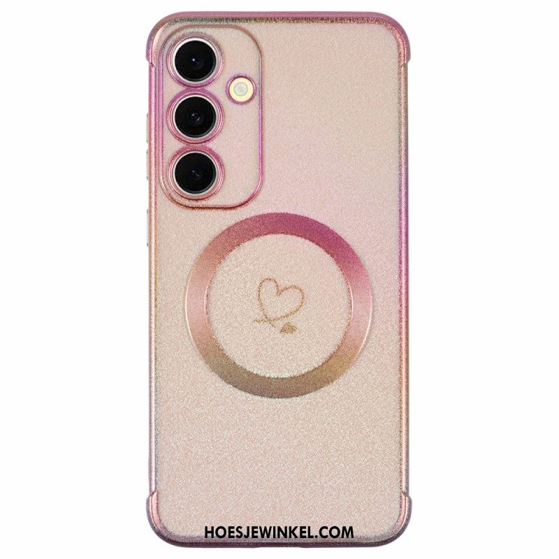 Hoesje Samsung Galaxy S25 Plus 5g Magnetisch Hart Bescherming Hoesje