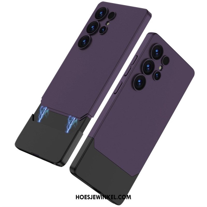 Hoesje Samsung Galaxy S25 Ultra 5g Afneembaar Tweekleurig Gkk