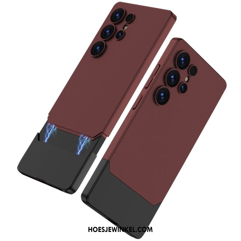 Hoesje Samsung Galaxy S25 Ultra 5g Afneembaar Tweekleurig Gkk