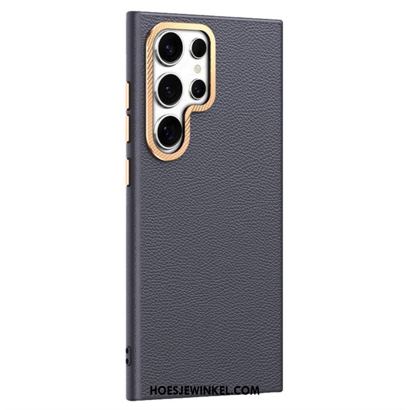 Hoesje Samsung Galaxy S25 Ultra 5g Kunstleer Met Textuur