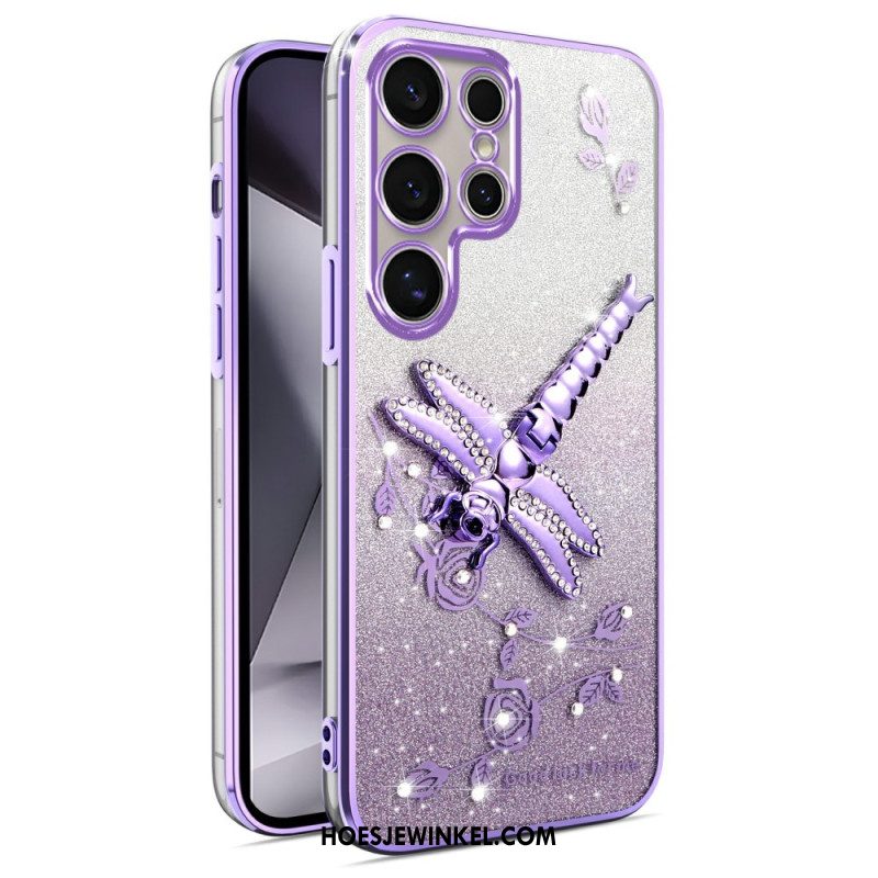 Hoesje Samsung Galaxy S25 Ultra 5g Libellenstandaard Bescherming Hoesje