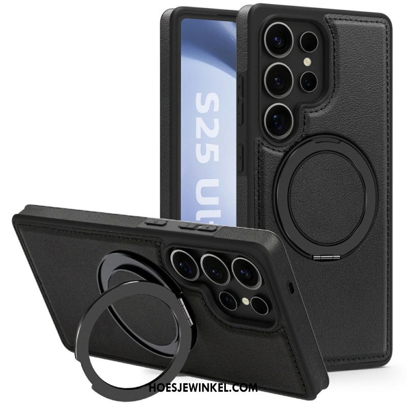 Hoesje Samsung Galaxy S25 Ultra 5g Magnetisch Met Draaibare Standaard