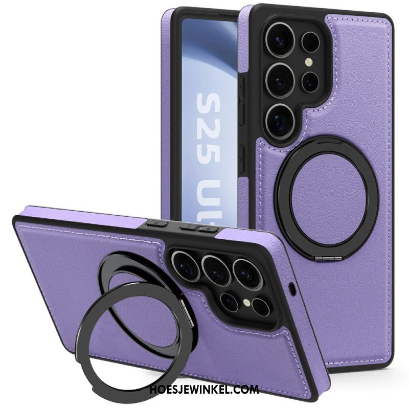 Hoesje Samsung Galaxy S25 Ultra 5g Magnetisch Met Draaibare Standaard